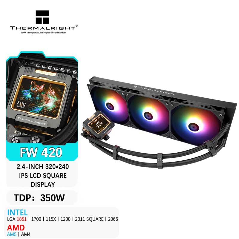 Aio Liquid Cooler - Thermalright FW 420 الكل في واحد