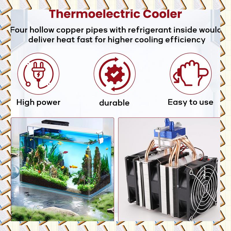 Chiller Water Cooling System Pc - A14M 1 قطعة مبرد حراري أشباه