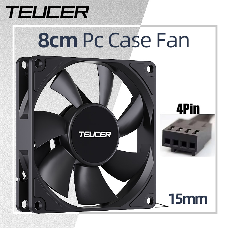 Gpu Cooler - Teucer UT-8015 8 سنتيمتر الهيكل مروحة