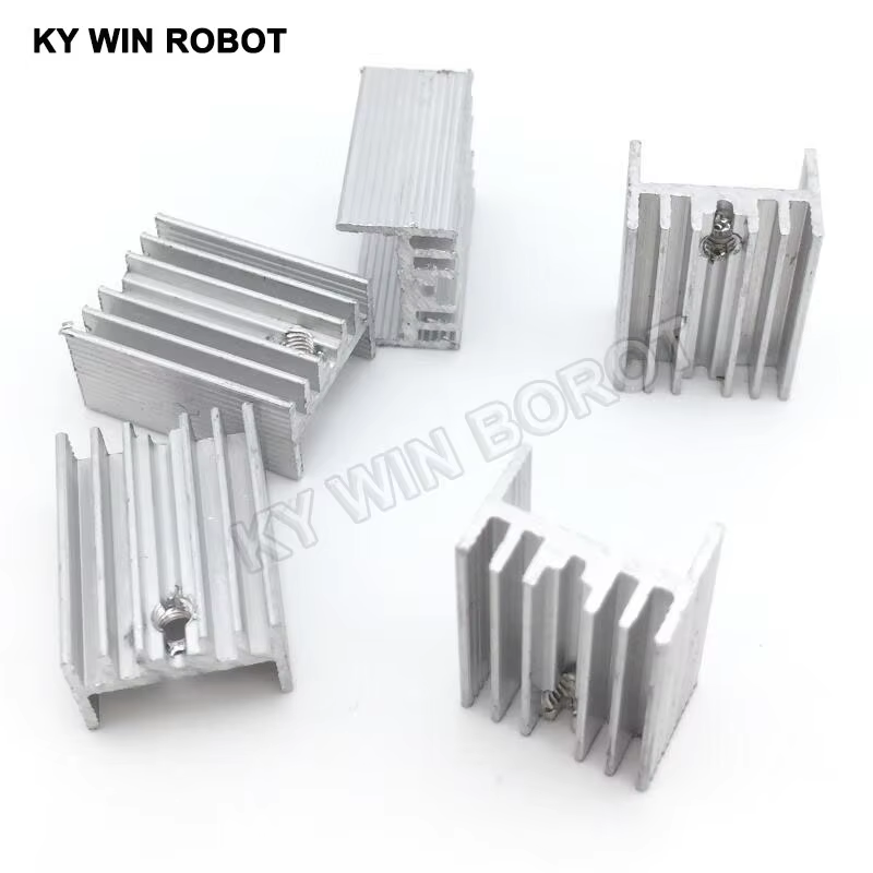 Heatsink - 10 قطعة الألومنيوم TO-220 المبرد إلى