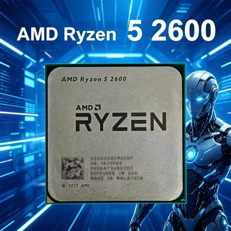 معالج AMD Ryzen 5 2600 R5 2600 - مراجعة Cpu Fan وسعره