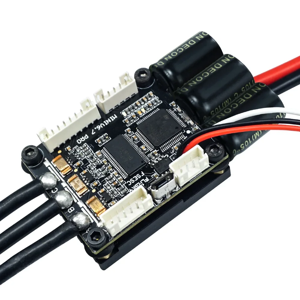 وحدة تحكم Flipsky 4-12S 70A Mi - مراجعة Heatsink وسعره