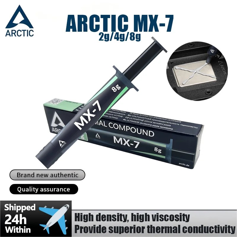 ARCTIC MX-6 (2g/4g/8g) معجون ح - مراجعة Thermal Paste وسعره