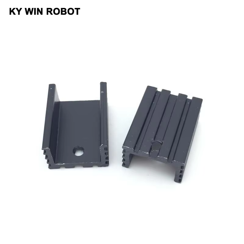 10 قطعة الألومنيوم TO-220 المب - مراجعة Heatsink وسعره
