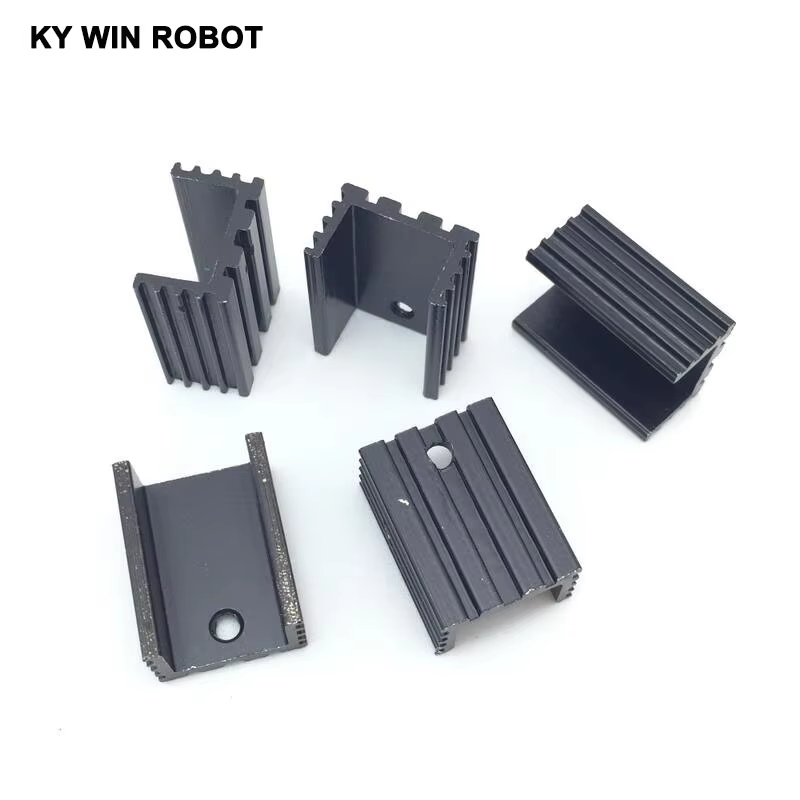 10 قطعة الألومنيوم TO-220 المب - مراجعة Heatsink وسعره