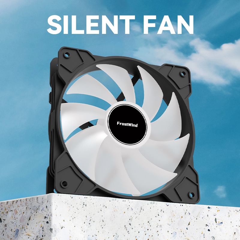 مروحة هيكل SilentEdge12v 12 سم - مراجعة Gpu Cooler وسعره
