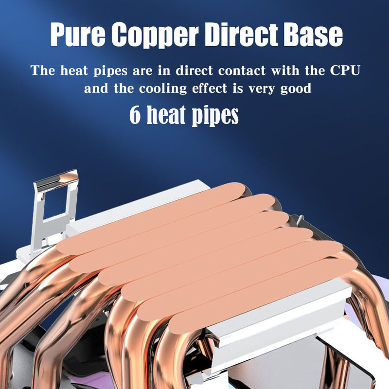 6 أنابيب الحرارة وحدة المعالجة - مراجعة Cpu Heatsink وسعره
