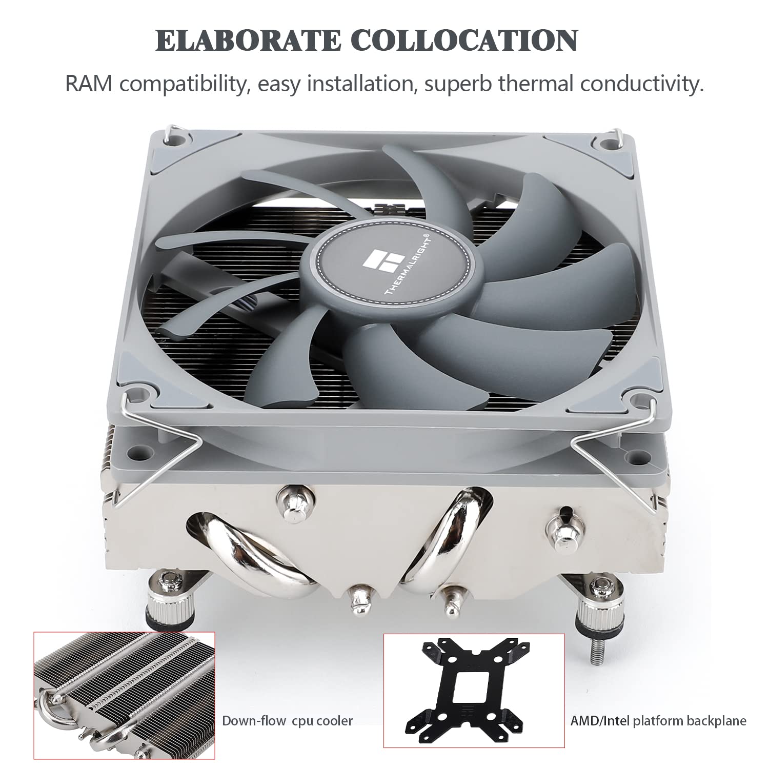 Thermalright AXP90-X47 مبرد ال - مراجعة Air Cooler Cpu وسعره