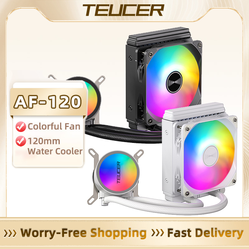 TEUCER AF-120 مبرد مياه 12 سنت - مراجعة Aio Liquid Cooler وسعره