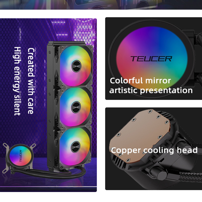 TEUCER AF-120 مبرد مياه 12 سنت - مراجعة Aio Liquid Cooler وسعره