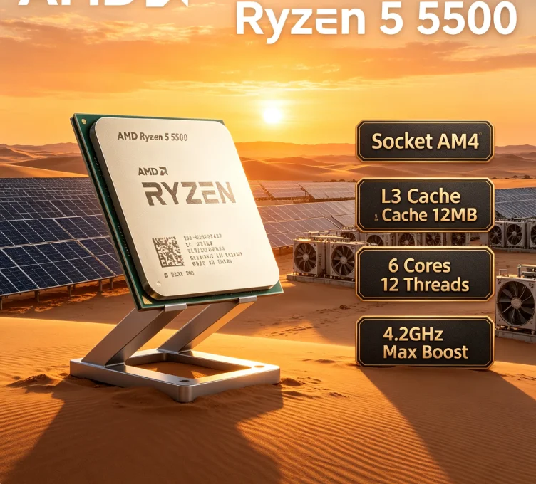 معالج AMD Ryzen 5 5500 R5 5500 - مراجعة Cpu Cooler وسعره