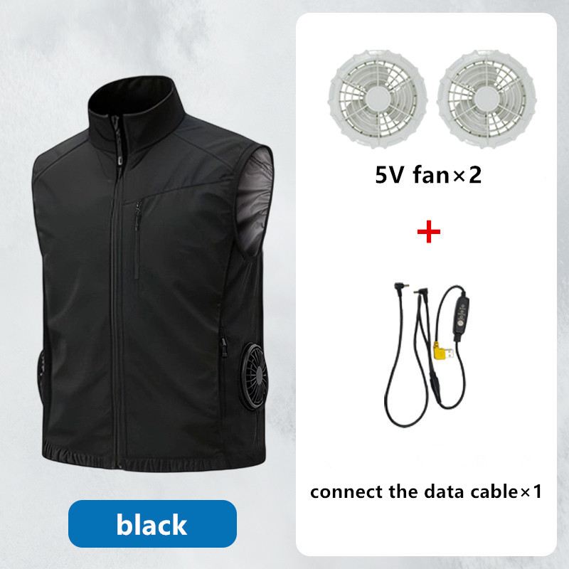 سترة تبريد ذكية للرجال لمنع ضر - مراجعة Case Fan وسعره
